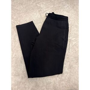 Lululemon Mens Black Tapered Drawstring Pants Thick High Quality size S